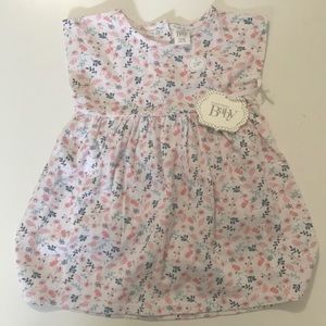 Nordstrom Baby 100% Cotton Baby Girls Floral Dress